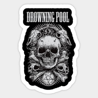 DROWNING POOL VTG Sticker